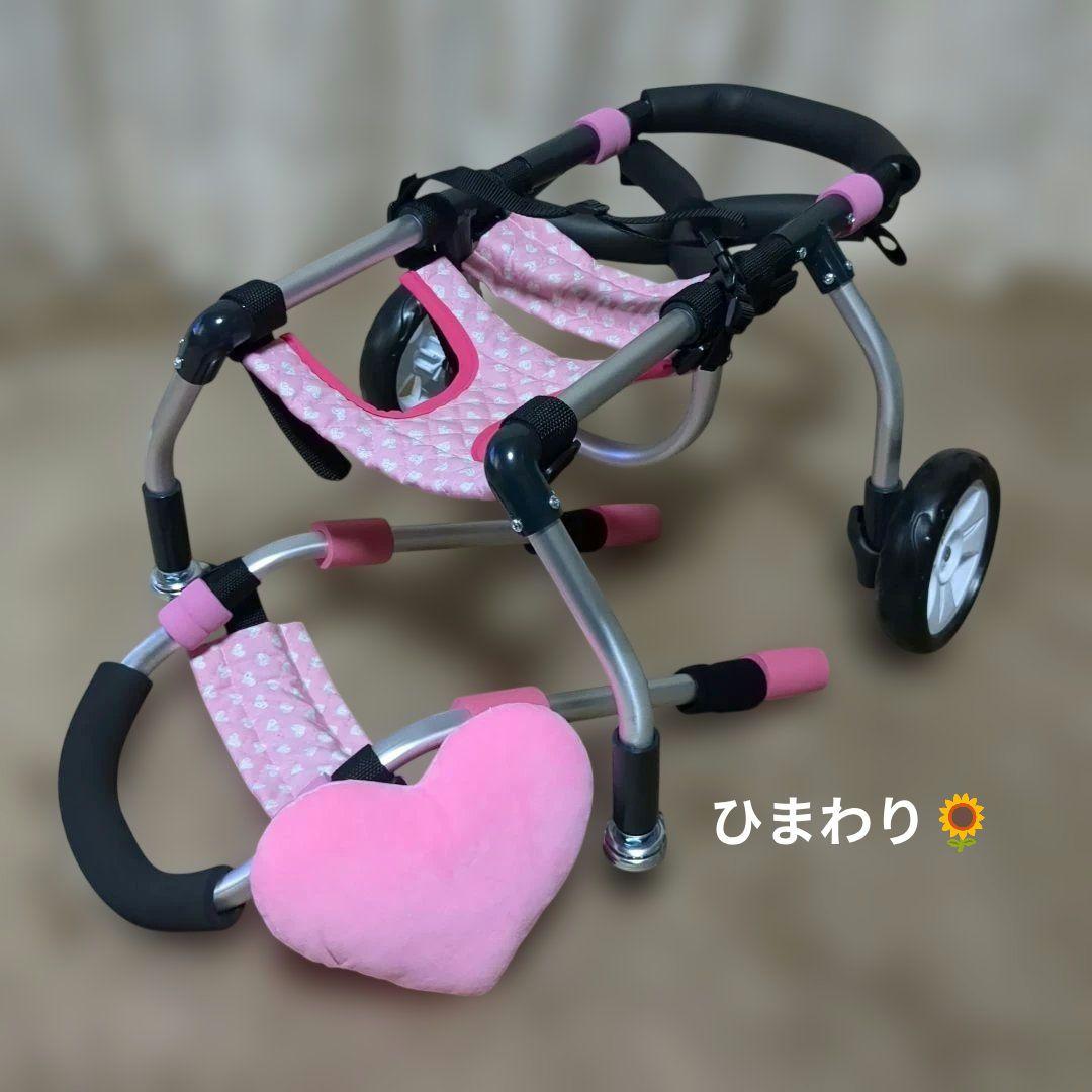 M様専用 ワンちゃん4輪 リハビリ 食事補助 犬用車椅子 介護用 犬の歩行