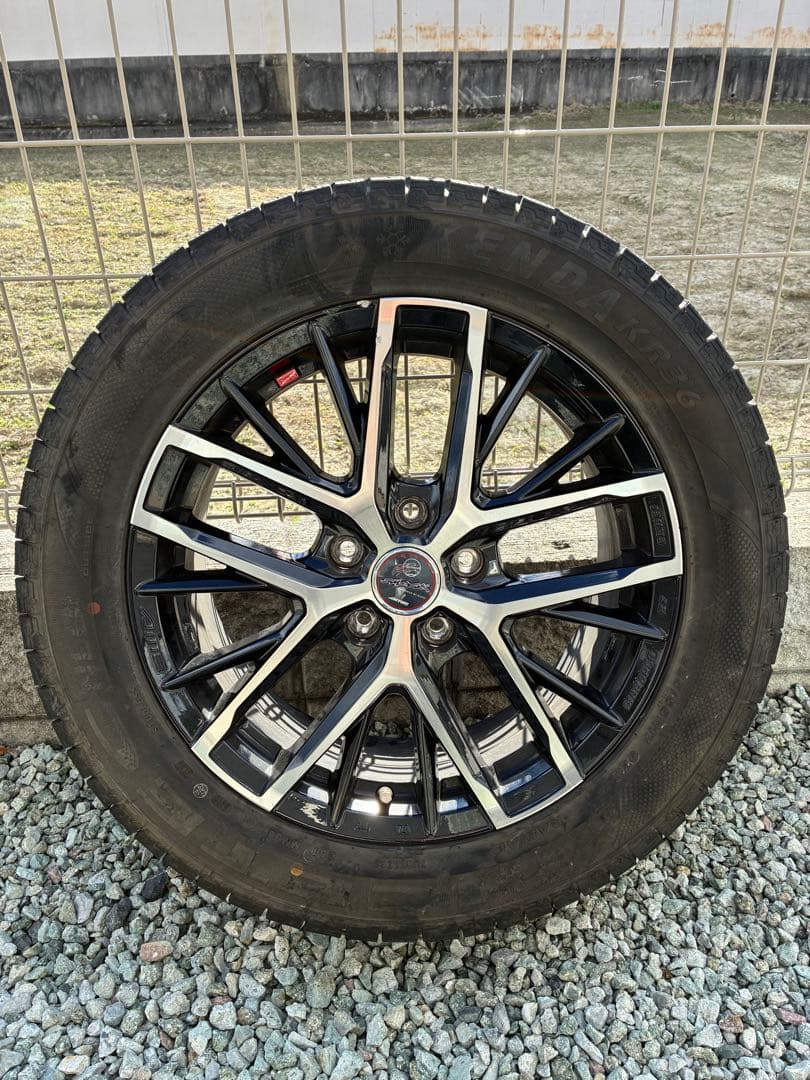 しんさん専用 17インチ ホイールセット スタッドレスタイヤ 2025年製】スタッドレスタイヤ ホイール4本セット BADX D,O,S(DOS) RP