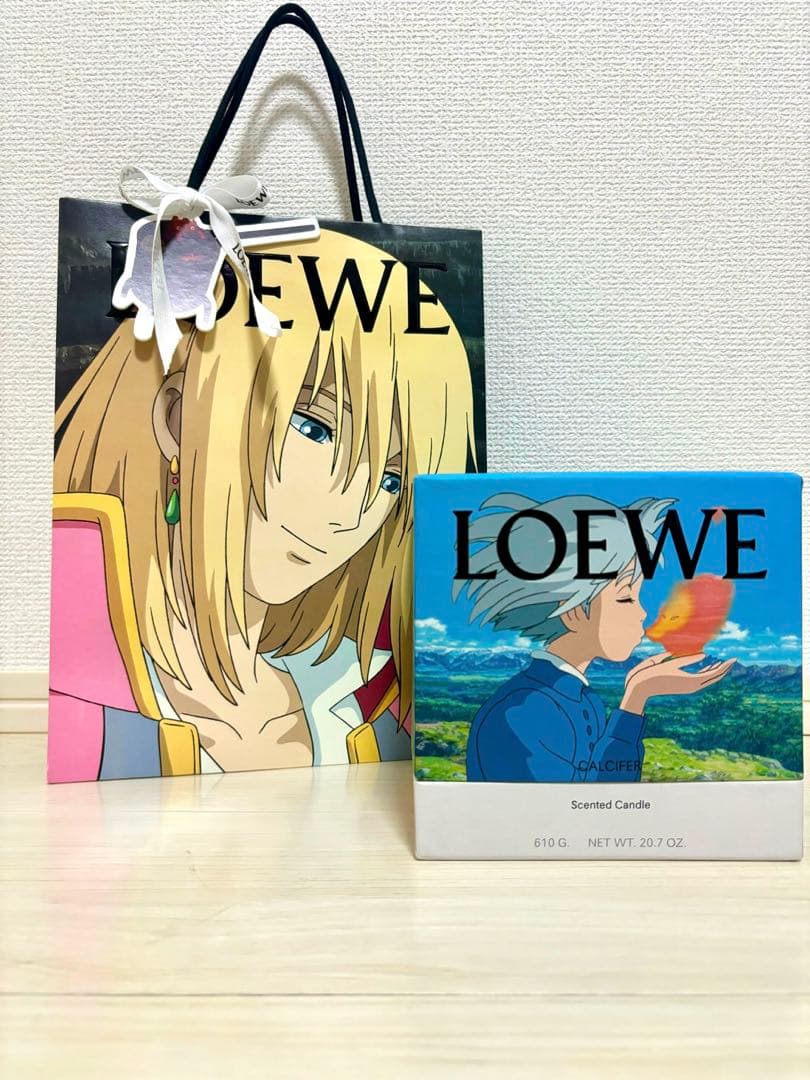 loewe ハウルの動く城 ミディアムキャンドル 未使用 - メルカリ