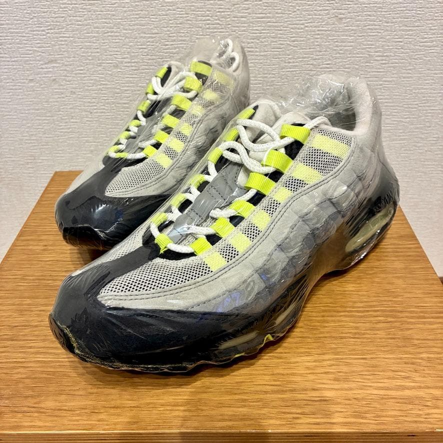 美しきジャンク品】2008復刻 NIKE エアマックス95 イエローグラデ