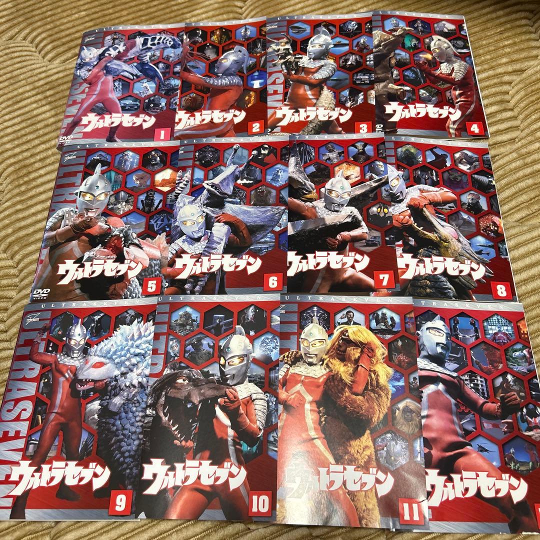 ウルトラセブン DVD 全12巻セット - メルカリ