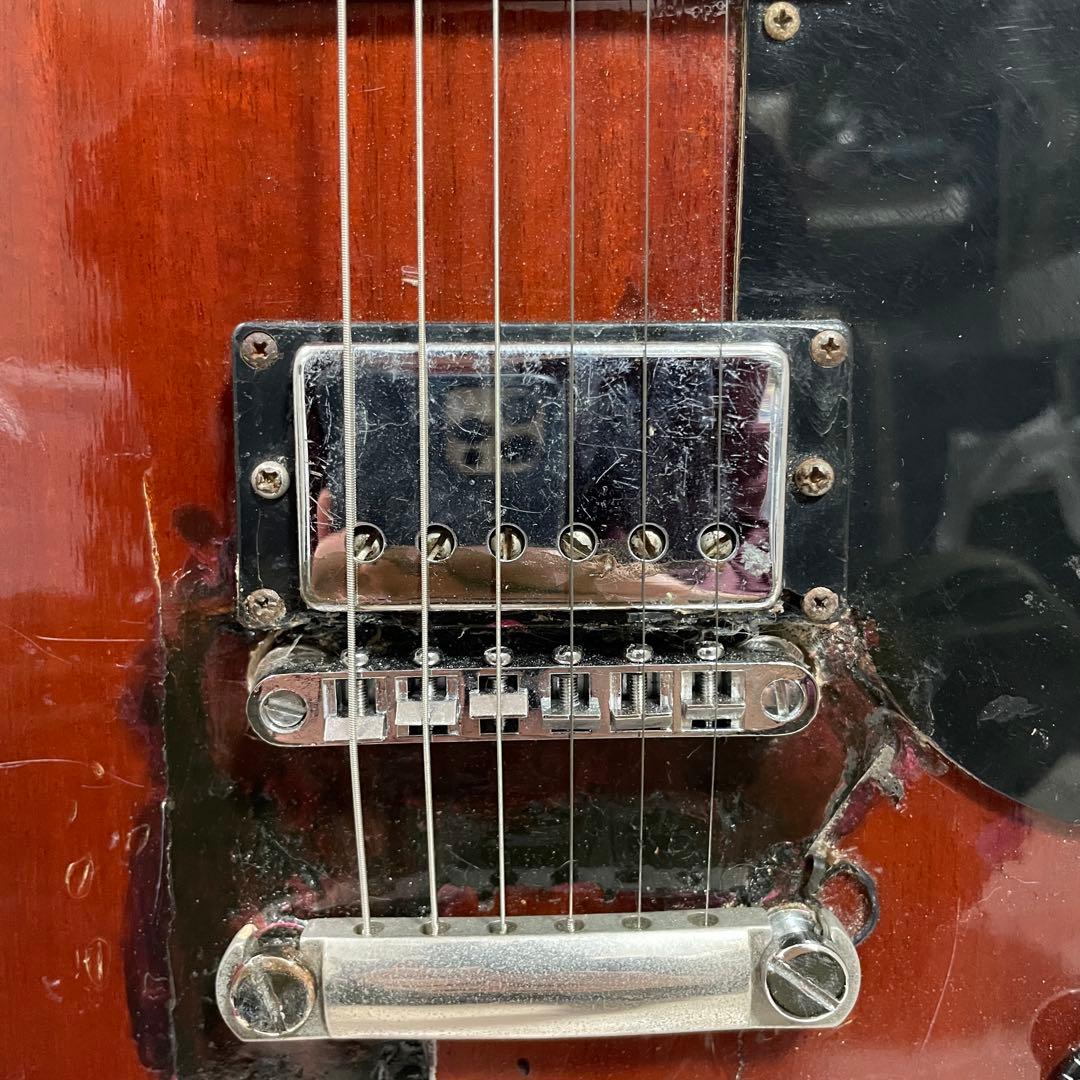 Gibson風 SG チェリーレッド エレキギター 現状品