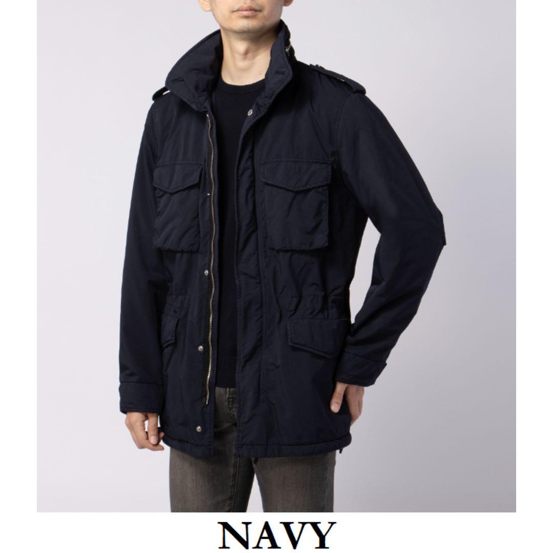 ASPESI M-65 ネイビー　Mサイズ ASPESI アスペジ ウォータープルーフ 中綿入り M-65 フィールド