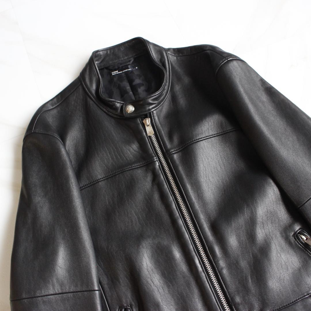 極美品】ガルニ レザージャケット ブラック L ラムレザー