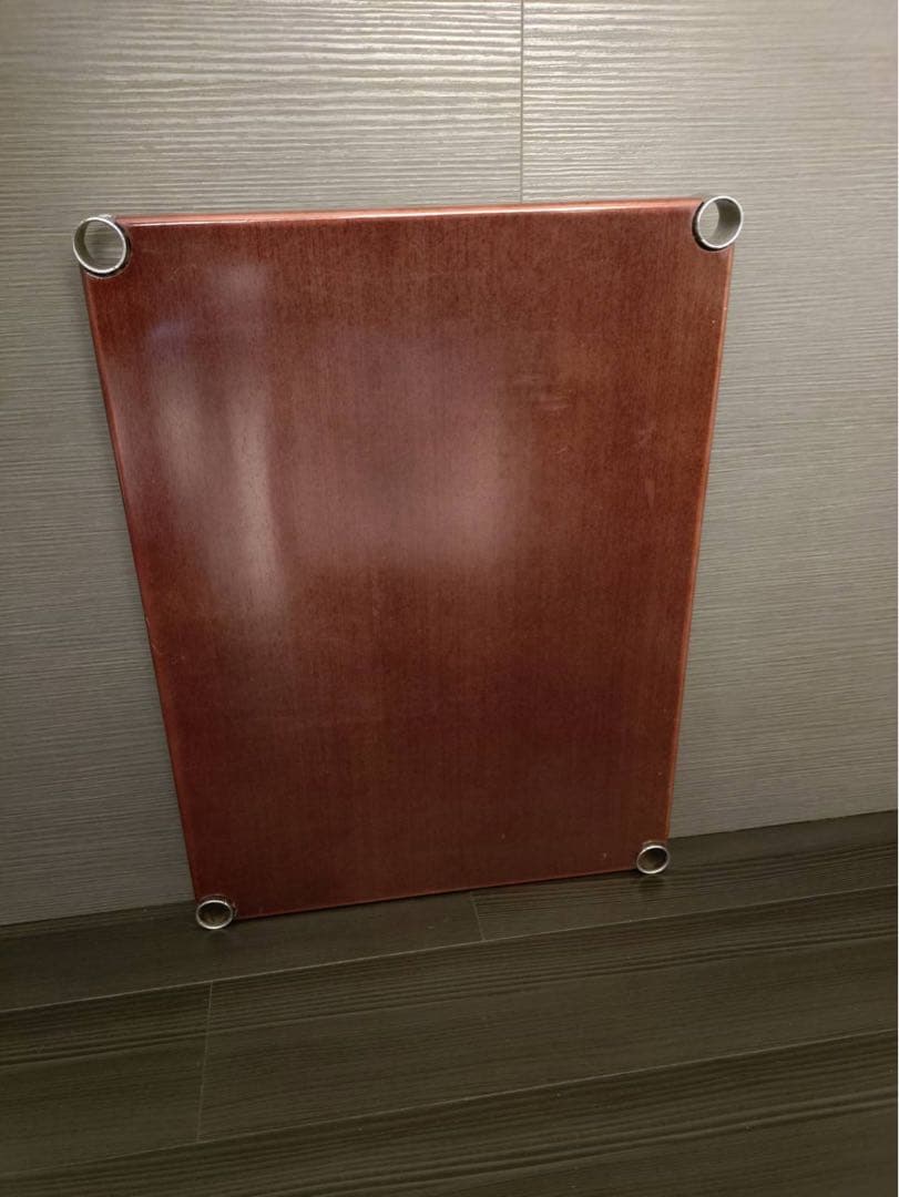 松*様 クロームワイヤーシェルフ 2枚 三方クロスバー ウッドシェルフ 松*様 クロームワイヤーシェルフ 2枚 三方クロスバー ウッドシェルフ