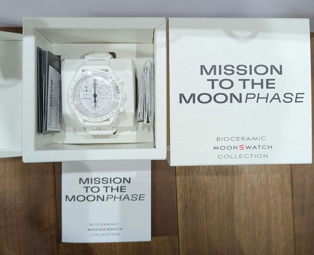 Snoopy OMEGA Swatch スウォッチ スヌーピー オメガ 白 OMEGA x SWATCH / SNOOPY MOONSWATCH – WHITE | UTDESIGN