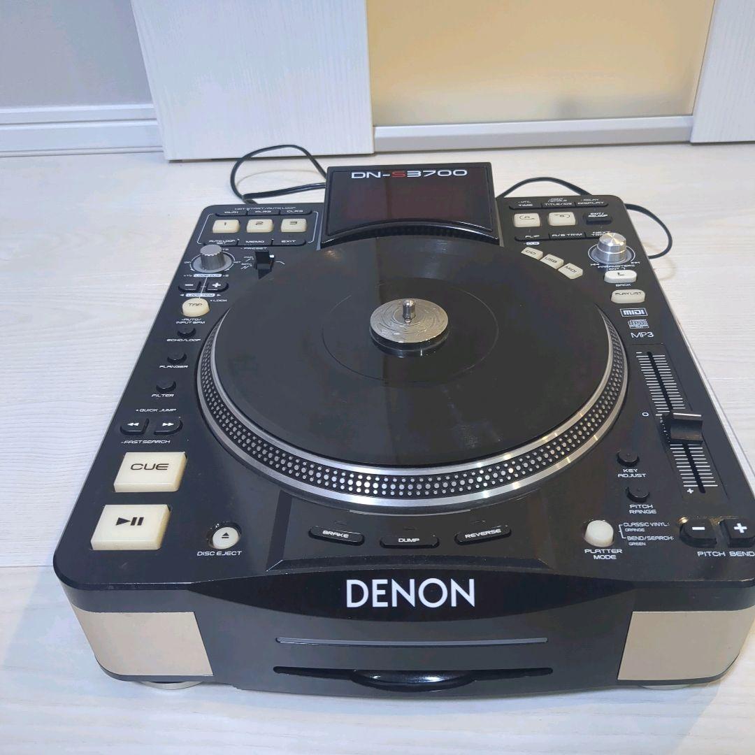 デノン DENON DN-S3700 DJ CDJ CDプレーヤー Denon DN-S3700 USB Media and CD Player Deck Motorized DJ Turntable