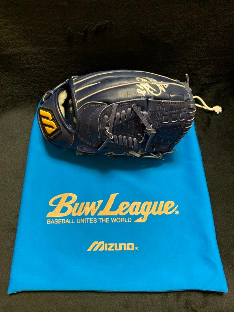 希少】松坂大輔モデル/サイン入り/信義作/MIZUNO Pro/ビッグM