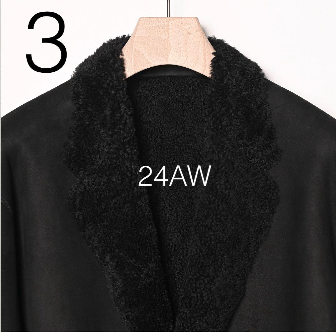 comoli 24aw シープスキン ジャケット COMOLI(コモリ) 24AWシープスキン コーチジャケットA03 01018 A03