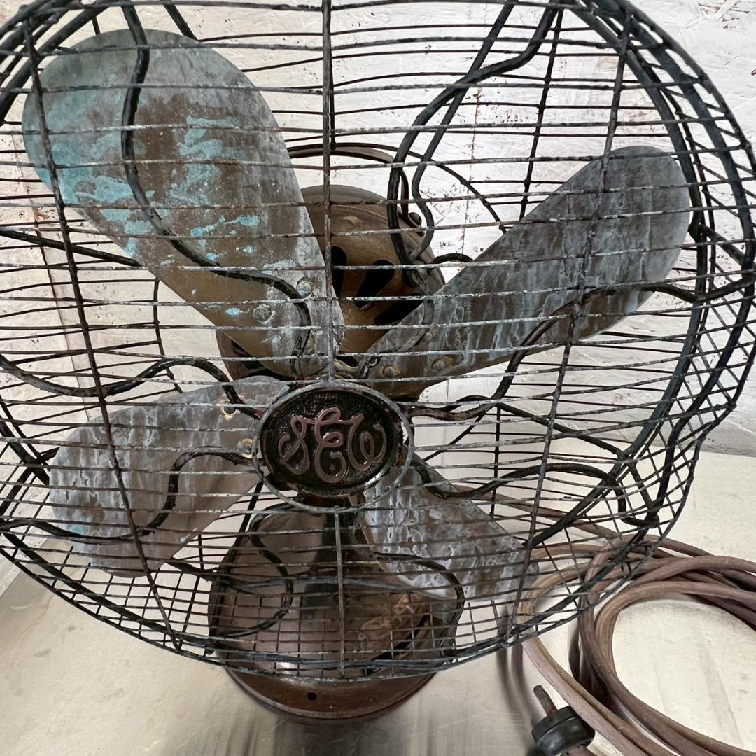 ヴィンテージ 《ジャンク》 芝浦 扇風機 昭和レトロ アンティーク N0815J