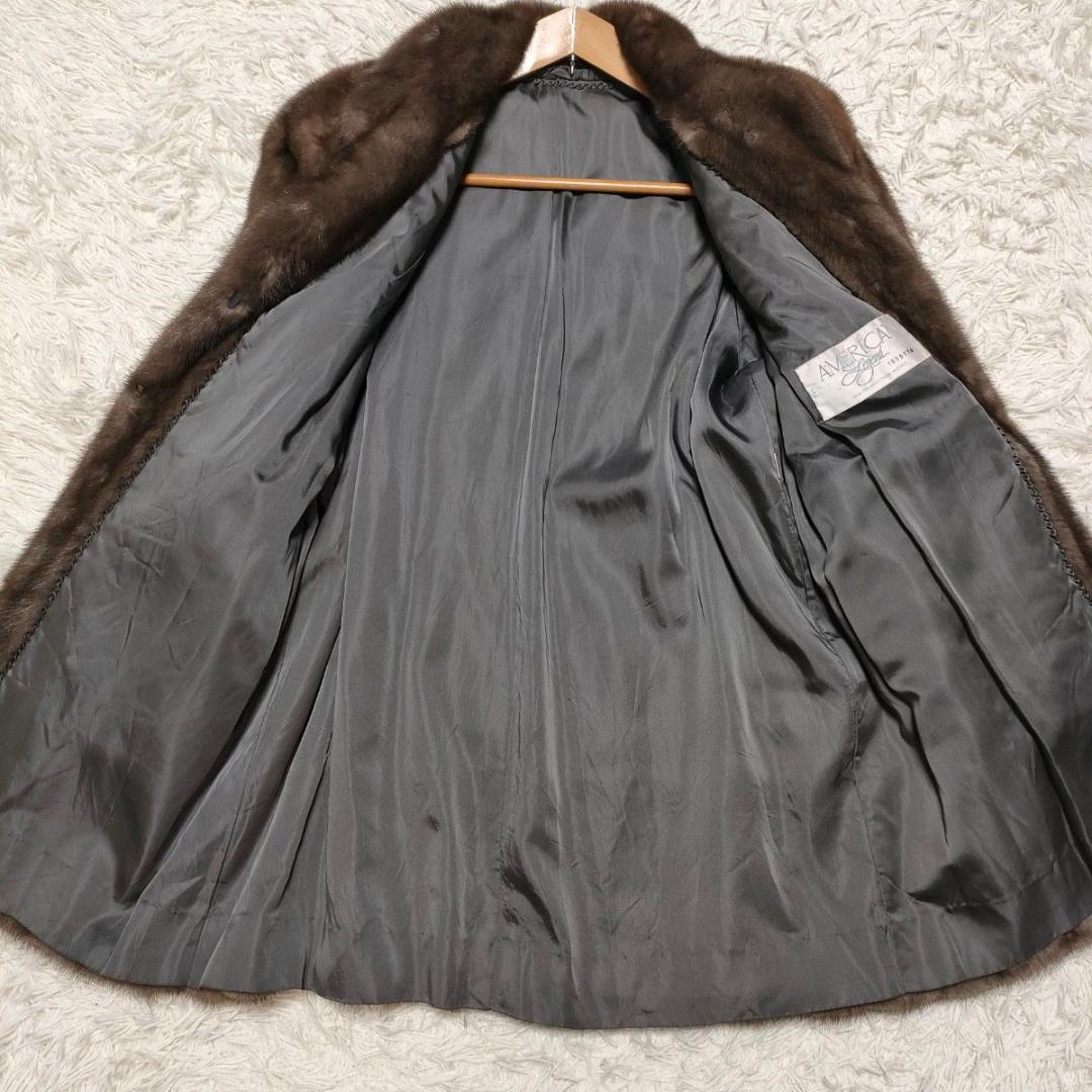 AMERICAN LEGEND ブルーアイリスミンク 毛皮コート 高級 本毛皮 - メルカリ