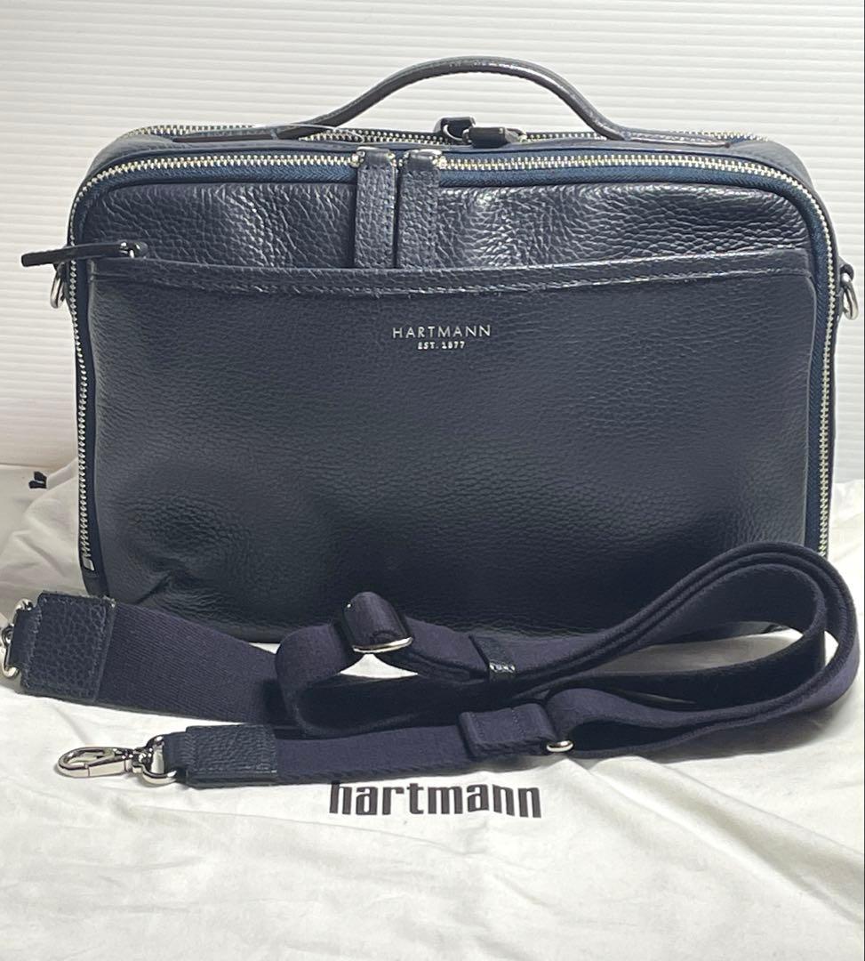 新品同様 □Hartmannグレンデールスモールオーガナイザー 2wayバッグ