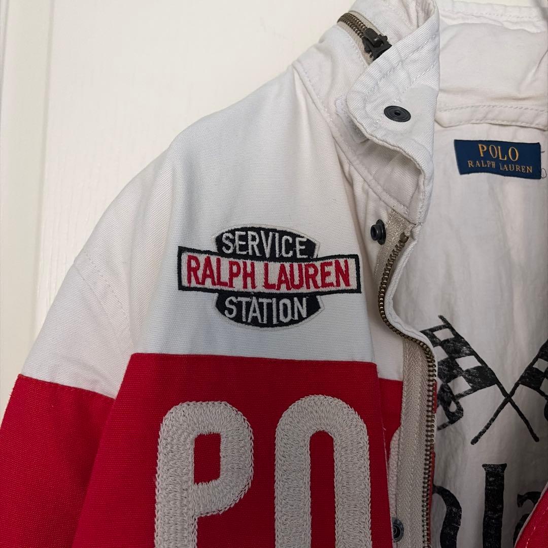 POLO RL レーシングジャケット 刺繍ワッペン多数 正規店購入 極美品