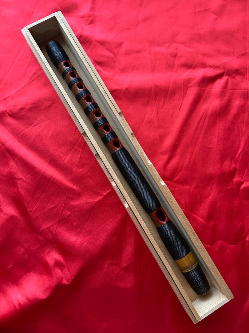 能管 (煤竹製 籐巻) : 龍笛 竜笛 神楽笛 横笛 篳篥 高麗笛 雅楽の通販