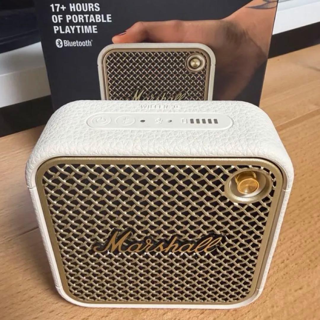 Marshall willen2ワイヤレススピーカー　クリーム 7340055399524.jpg