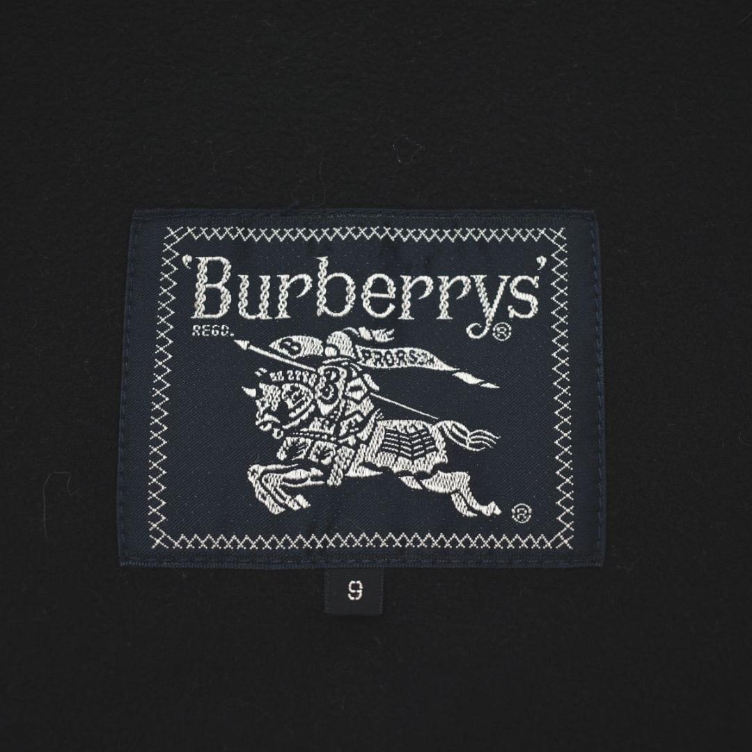 ノバチェック柄】 90s バーバリー ライナー付き ステンカラーコート 赤