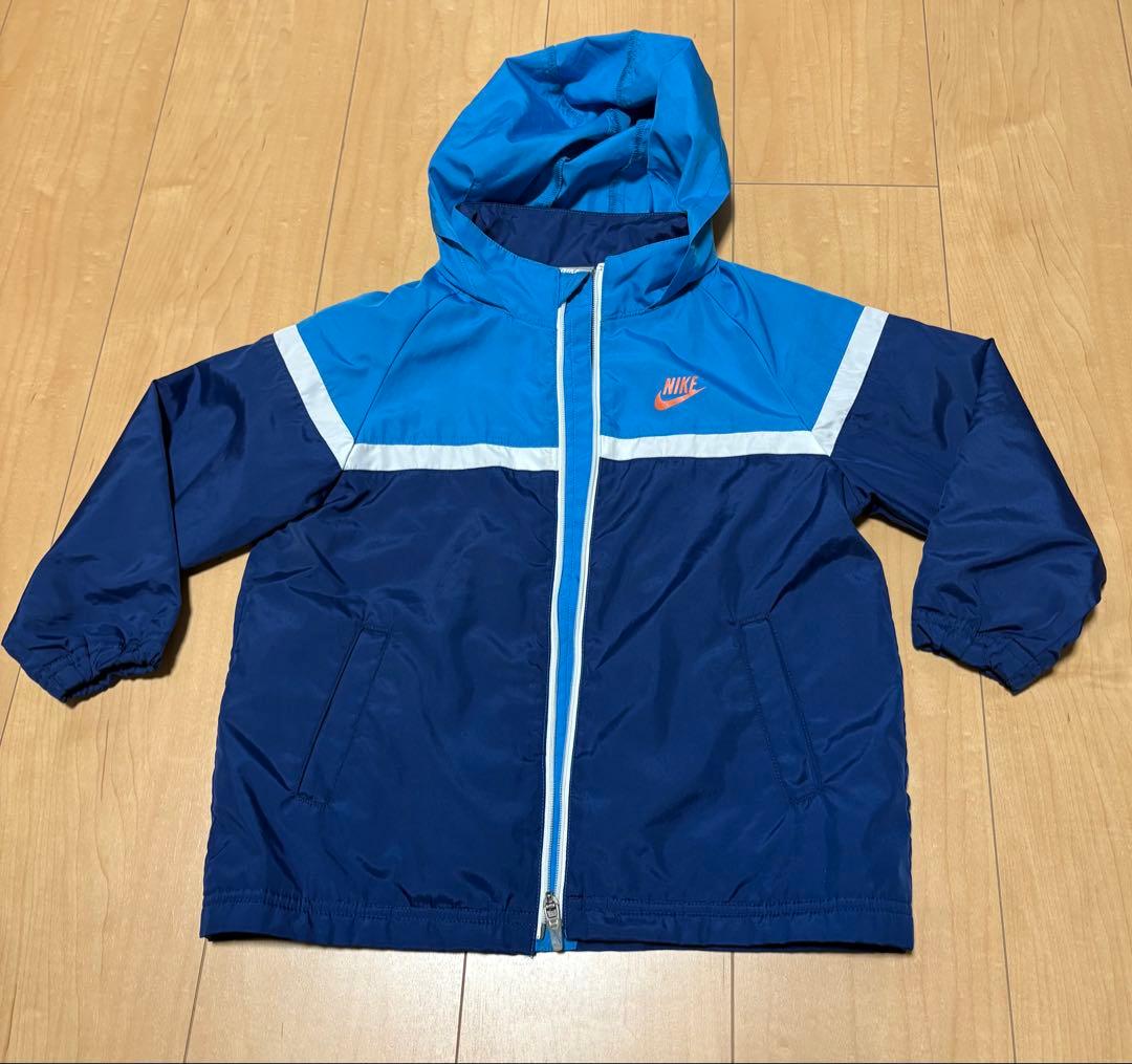 Nike フード付きジャケット 青/紺 - メルカリ