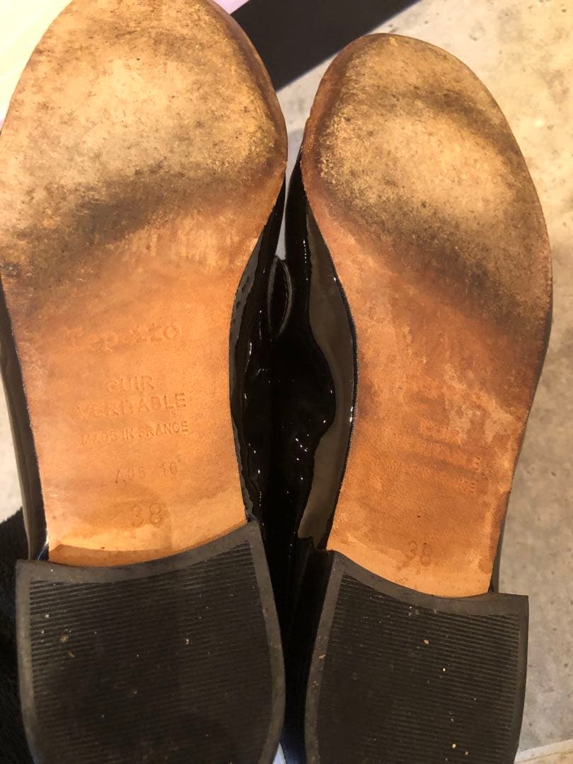 Lepetto マイケル 箱付き 定価4万円 エナメル パテントレザー EU38