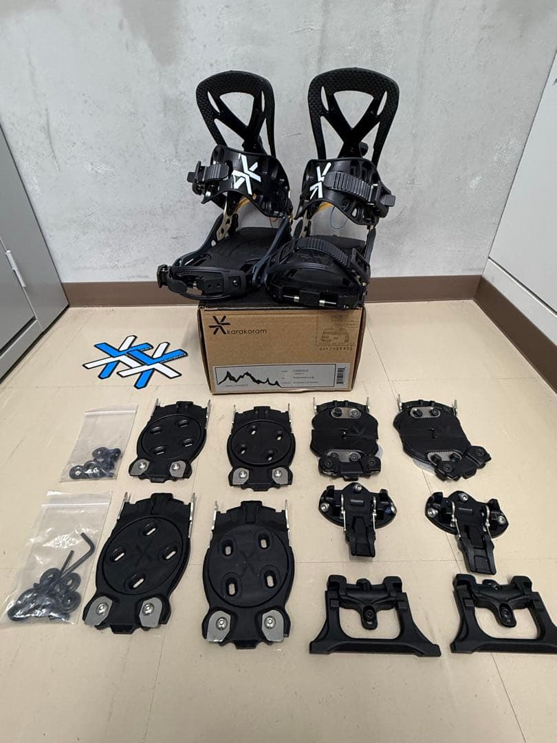 karakoram layback Sサイズ　インターフェイス2.0 セット LAYBACK - PRIME CONNECT | Karakoram Bindings 公式