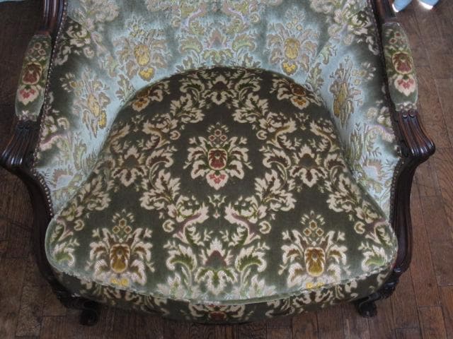 カリモク domani ドマーニ Louis XV 1人掛け ソファ 定価46万