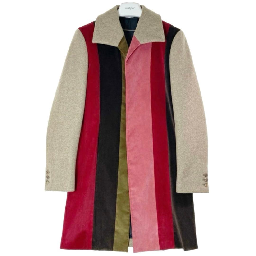 COMME des GARCONS HOMME PLUS ウールコート 新品　M COMME des GARCONS HOMME - コムデギャルソンオム24AWウールサージ縮絨