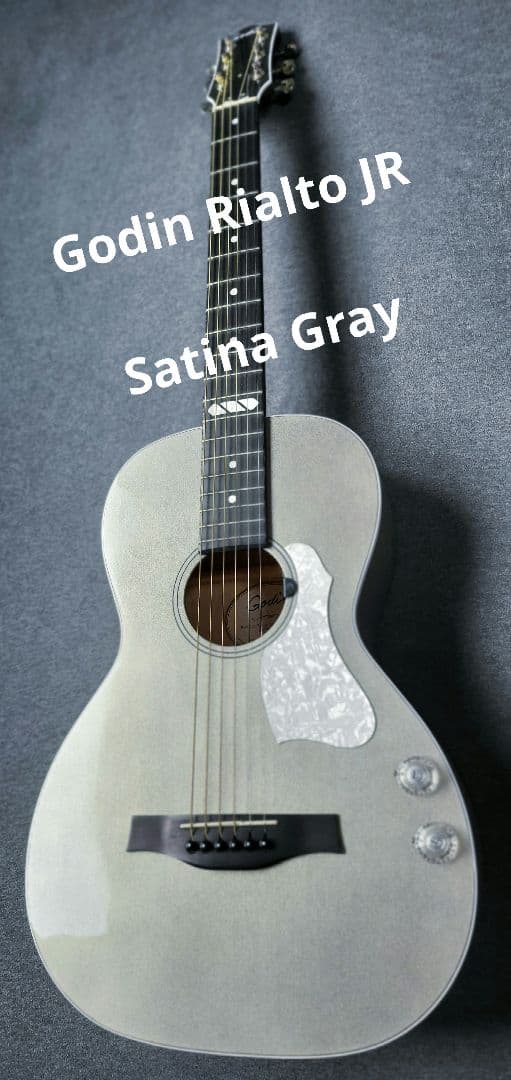 ギター Godin Rialto JR Satina Gray Godin Rialto Jr. Q-Discrete Acoustic-electric Guitar - Satina Gray
