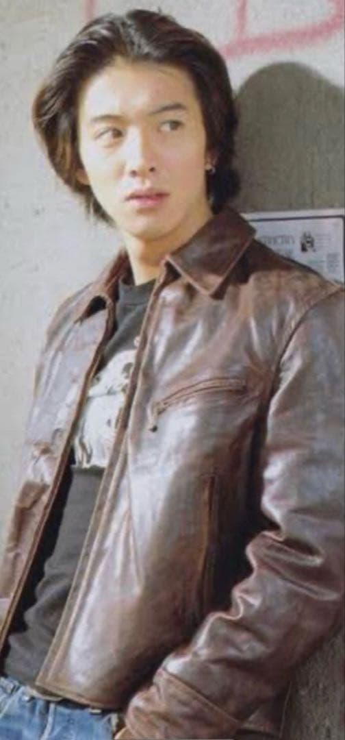 エアロレザー　キムタク着用 キムタクご来社&オーダーメイド】 何ヶ月も住み込みでバイトしてお金を