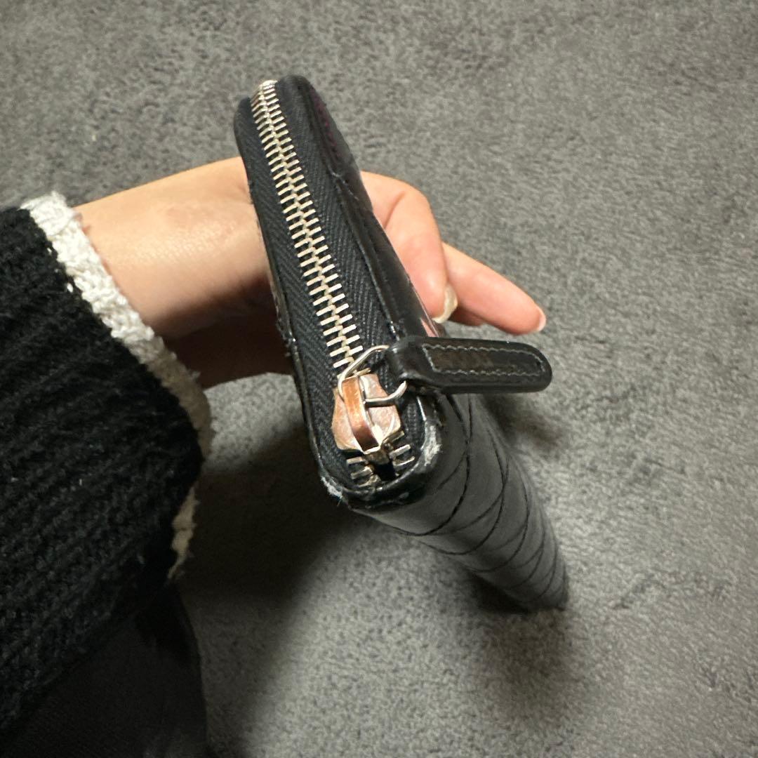 CHANEL ブラック キルティング 長財布 ノベルティ - メルカリ