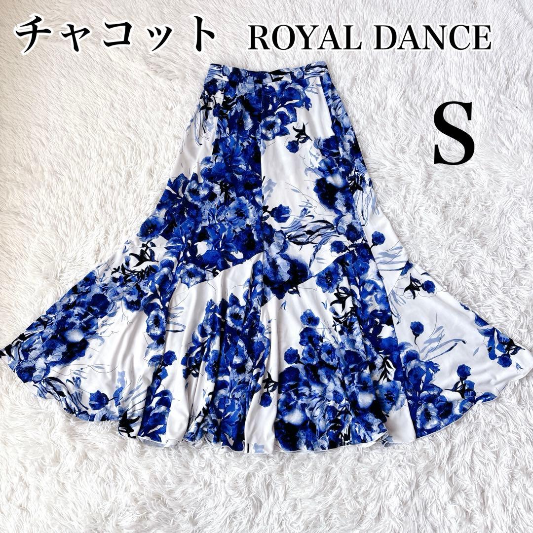 極美品✨チャコット　 DANCE 社交ダンス　フレアイージースカート 裏起毛ダンボールジャージー フレアースカート（01-06FO02-206）｜K.T
