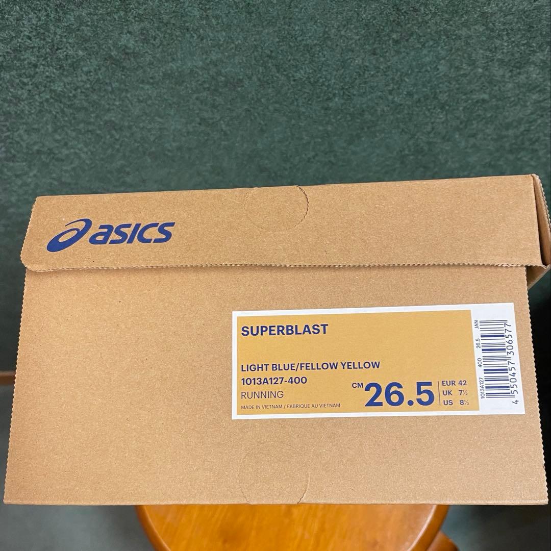 asics アシックス スーパーブラスト 26.5cm