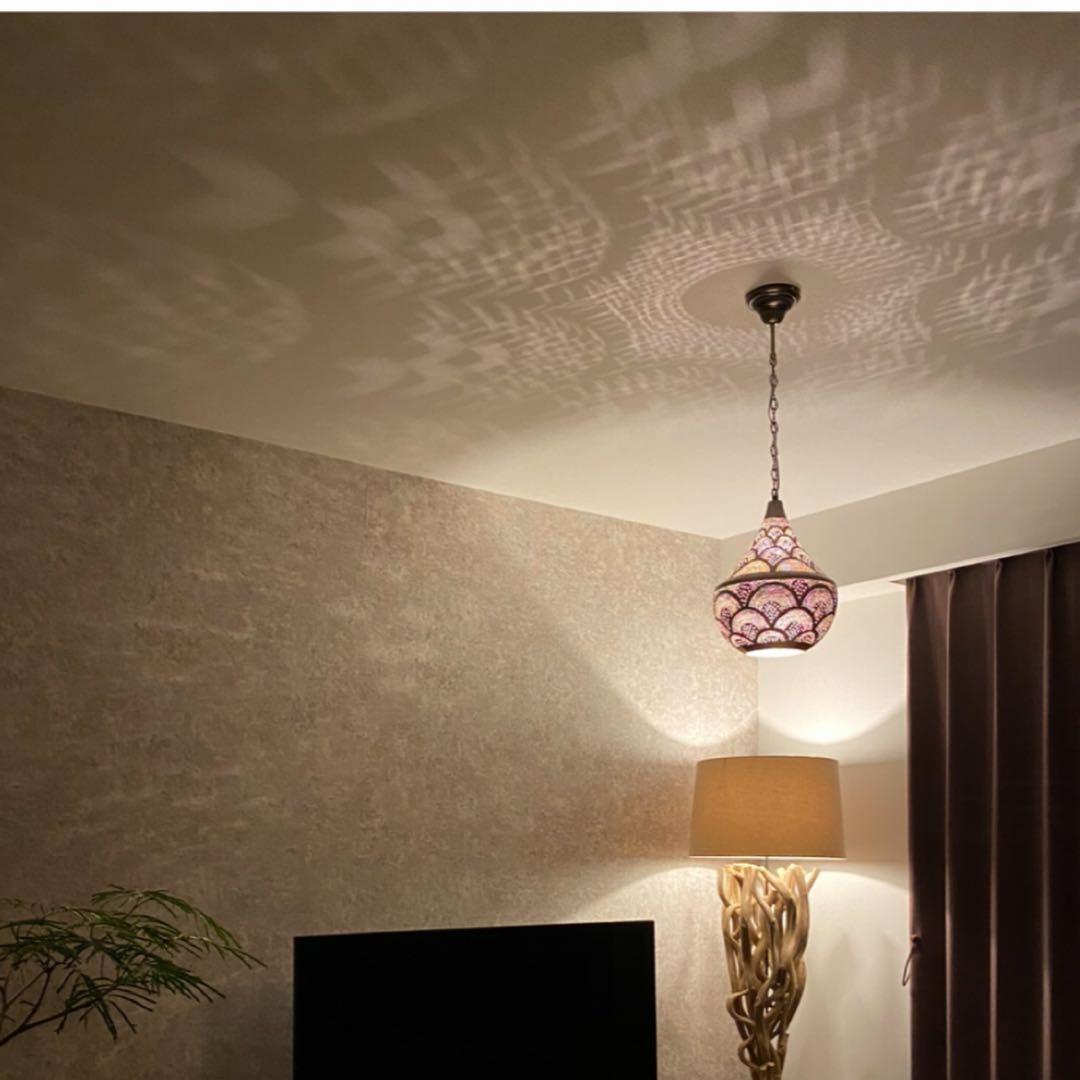 t*0様 モロッコランプ メタルシェード ペンダントライト シーリングライト