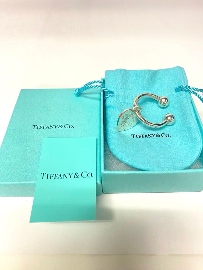 美品 定価3.7万 ティファニー ハートタグ キーリング sv925 箱 - メルカリ