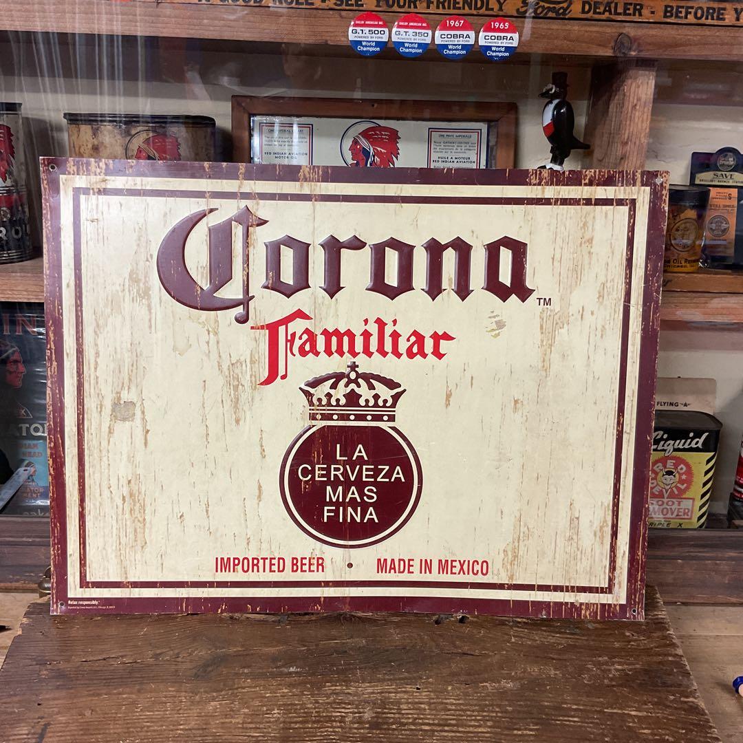 コロナビール看板 Corona Beer コロナビール 木製看板 ウッドサイン ヴィンテージ看板