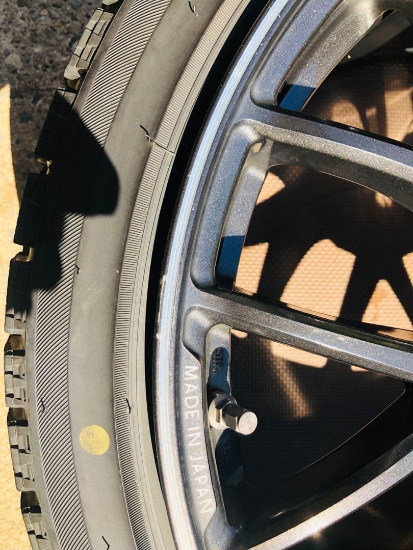 シゲ　3/4 rays ホムラ 8.5j43 2x8GTS 19インチ