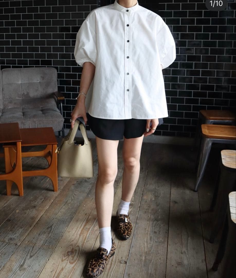 【 epa 】オックスフォード半袖シャツ ホワイト BLUE PORT オックスフォードシャツ シャツ メンズ 半袖 ボタンダウン