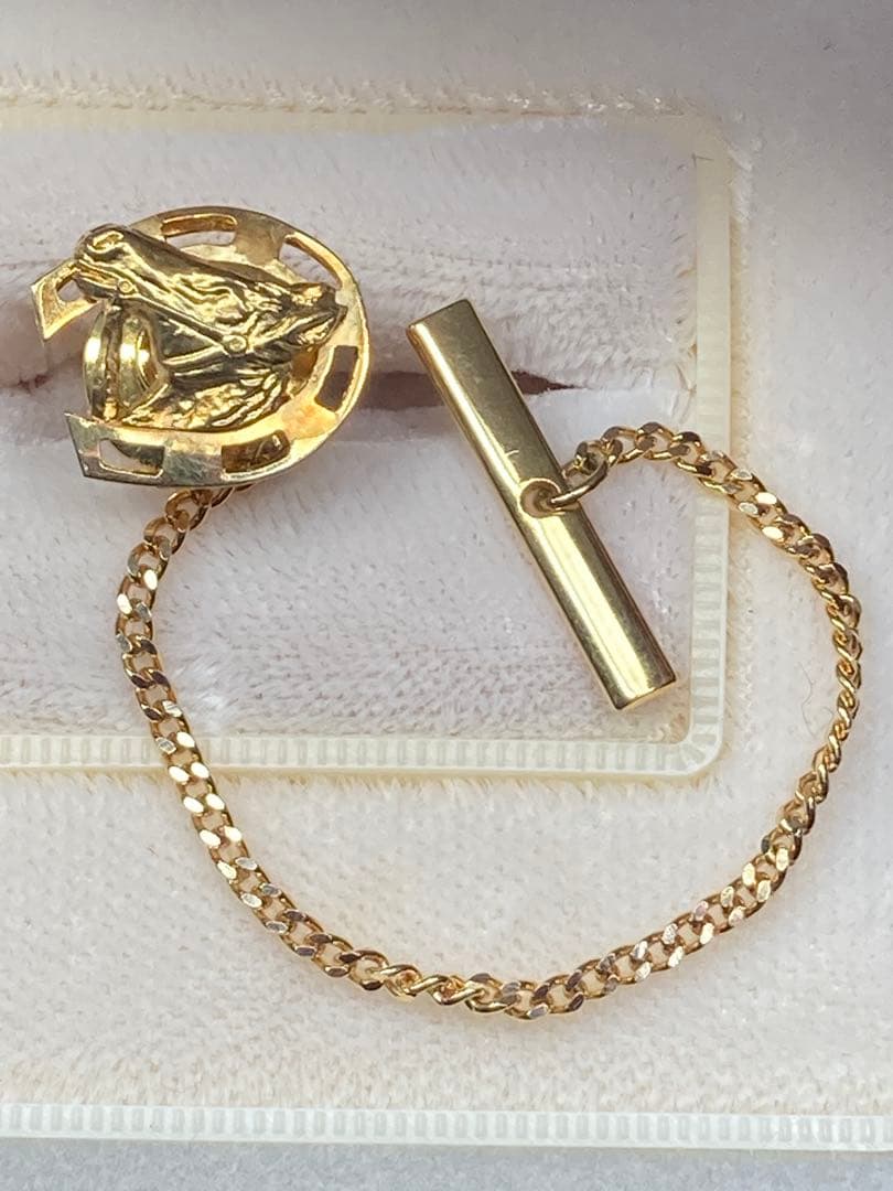 m*k様 【K18】★ホースシュー★ タイタック★ラペルピン /チェーン付 #H RK TAKASAGO - 525ZXW XW-RING CHAIN - TMBR MOTO