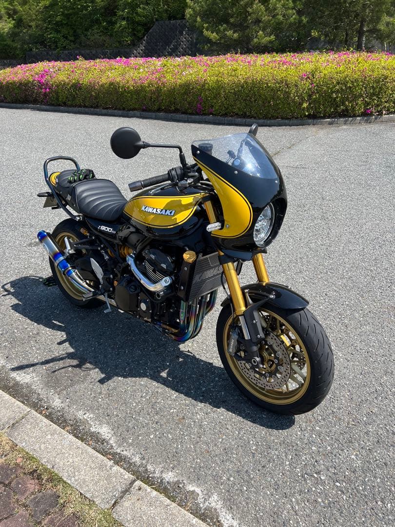 Z900RS SE用 アッパーカウル BEET ビート 塗装済み イエローボール