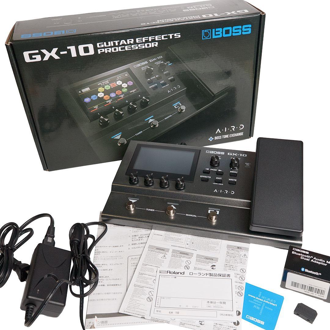 美品 BOSS GX-10 BT-DUAL マルチエフェクター Amazon | BOSS ボス GX-10 Guitar Effects Processor マルチ
