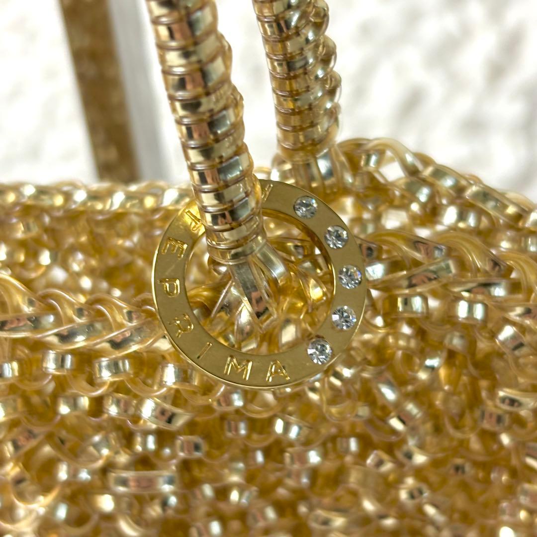 極美品✨人気色 アンテプリマ ミディアム チェーン 2way ゴールド