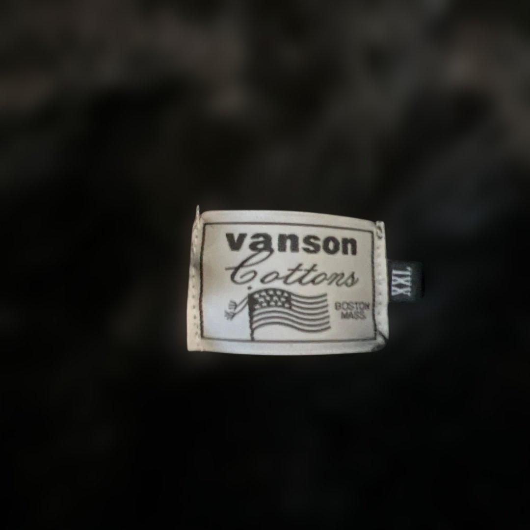 美品！VANSON バンソン スカル ニットジャケット ドクロ 裏地ボア