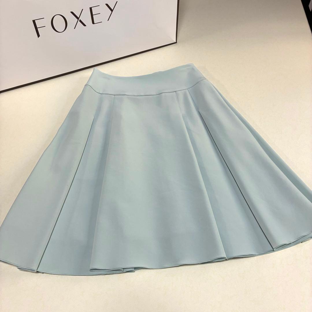 FOXEY NEW YORK フォクシー ボックスプリーツ スカート 38 - メルカリ