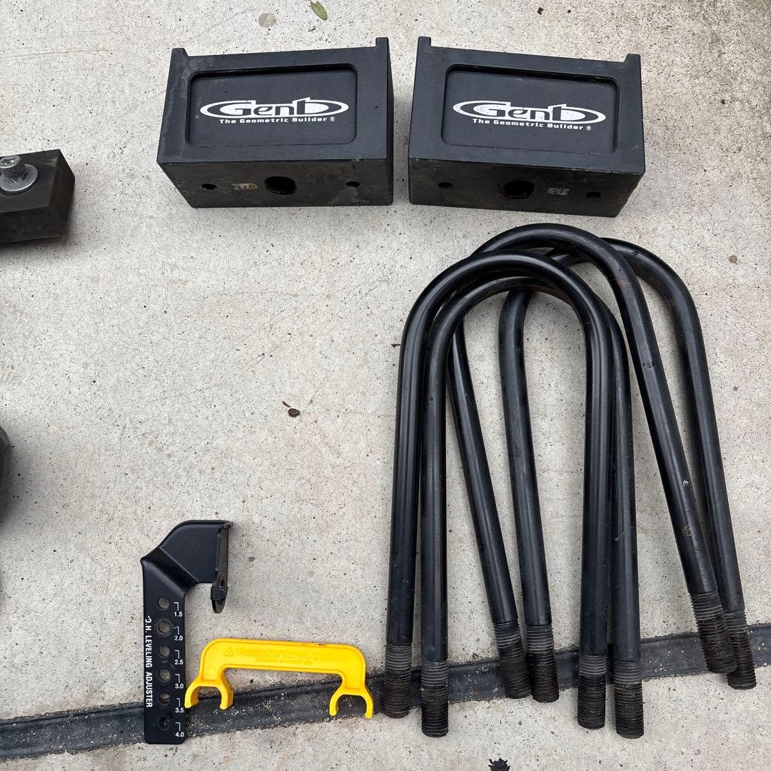 ハイエース2.5インチローダウンセット玄武ショートスタビリンク付き