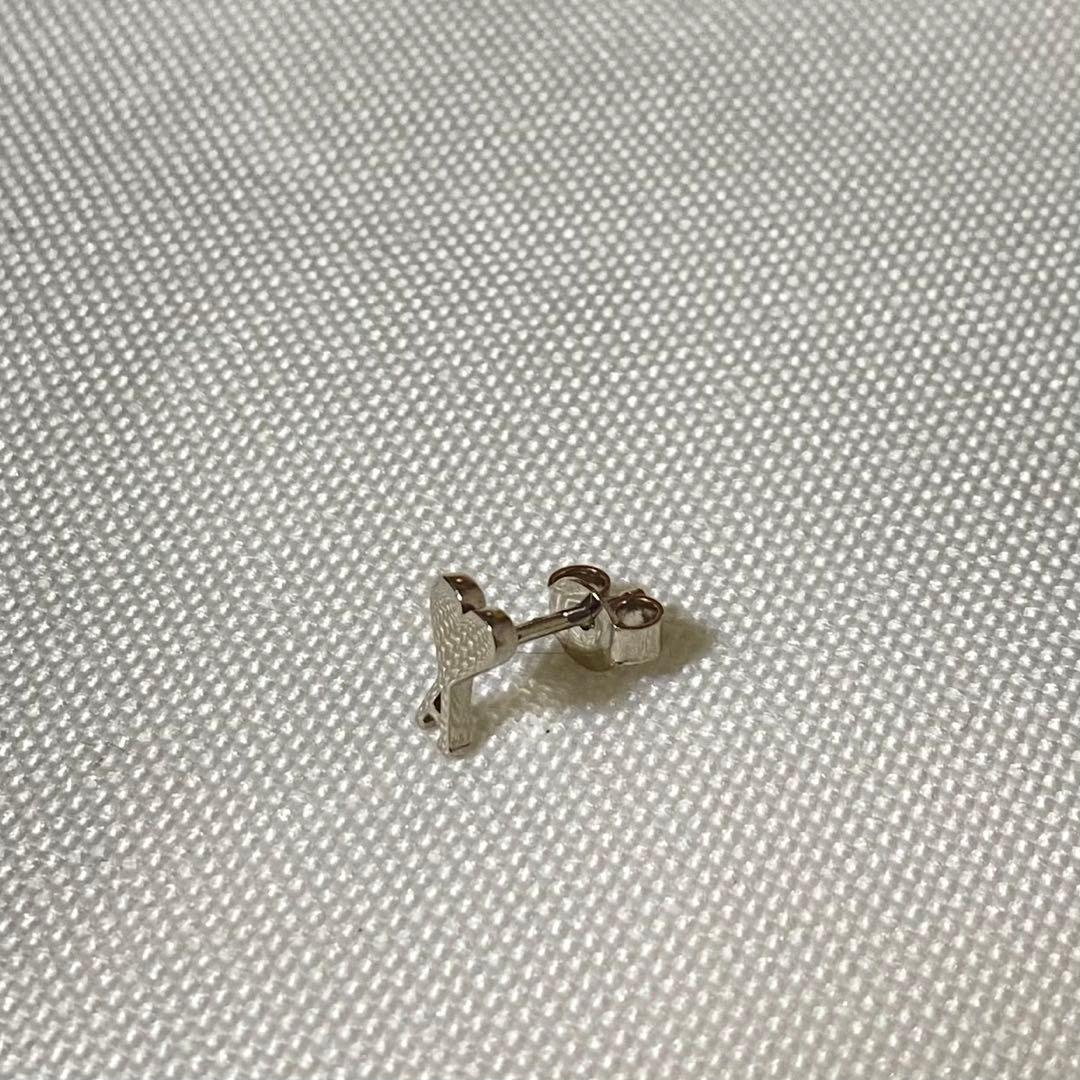 AMI PARIS アミパリス シルバー ピアス 両耳 セット ハート ロゴ