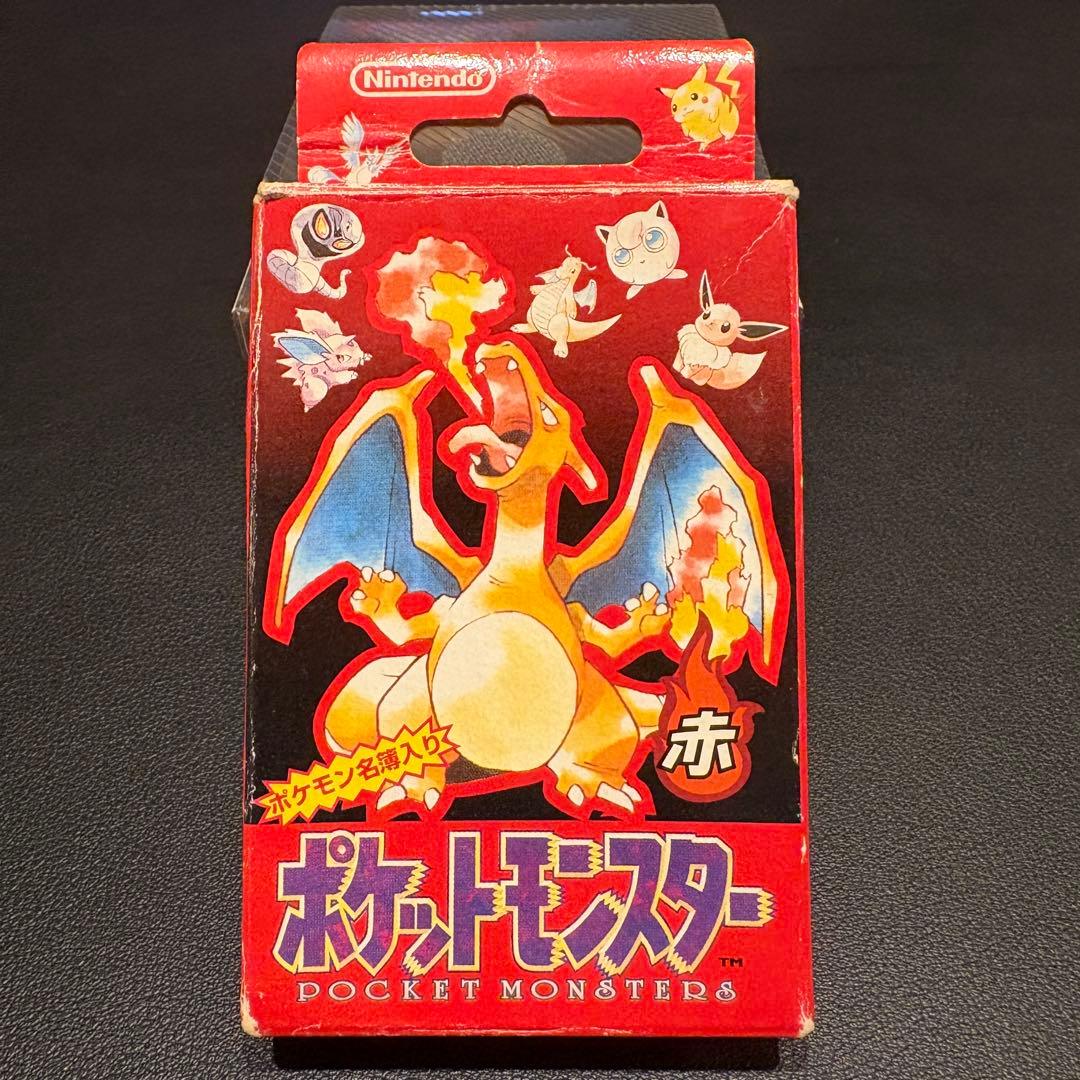 ポケットモンスター トランプカード　赤 希少』ポケモン トランプ 赤 リザードン - メルカリ