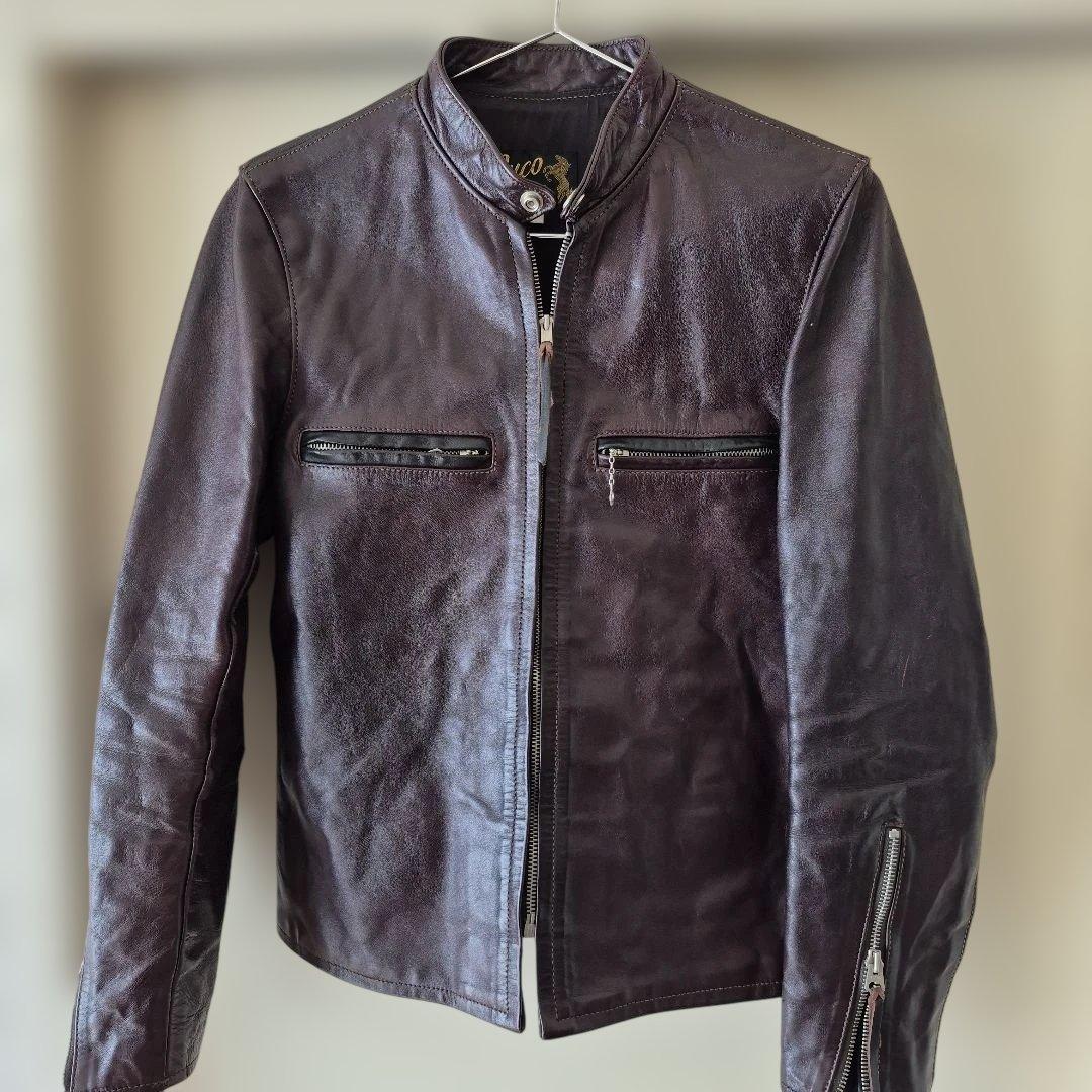 BUCO ホースハイド J-100 シングルライダースジャケット 36 ブコ