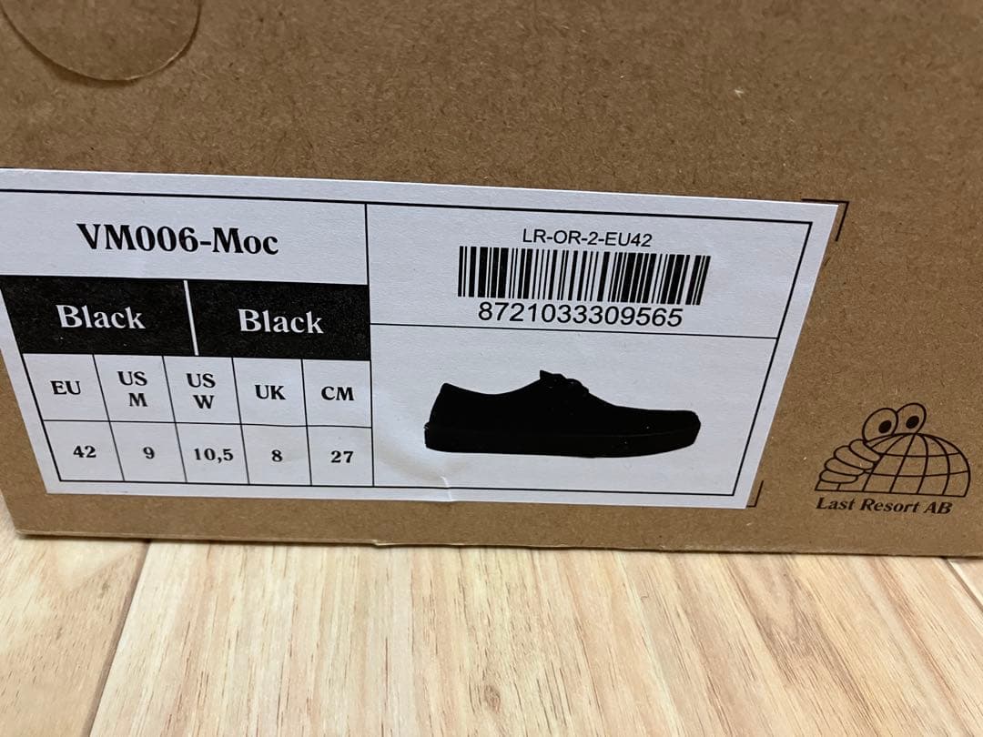 Last Resort AB VM006-Moc ブラック 27.0cm