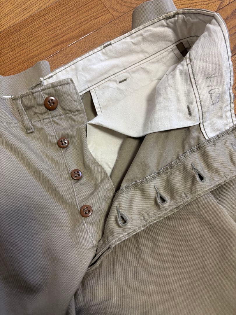 U.S.ARMY M-45 KAHKI チノトラウザーズ