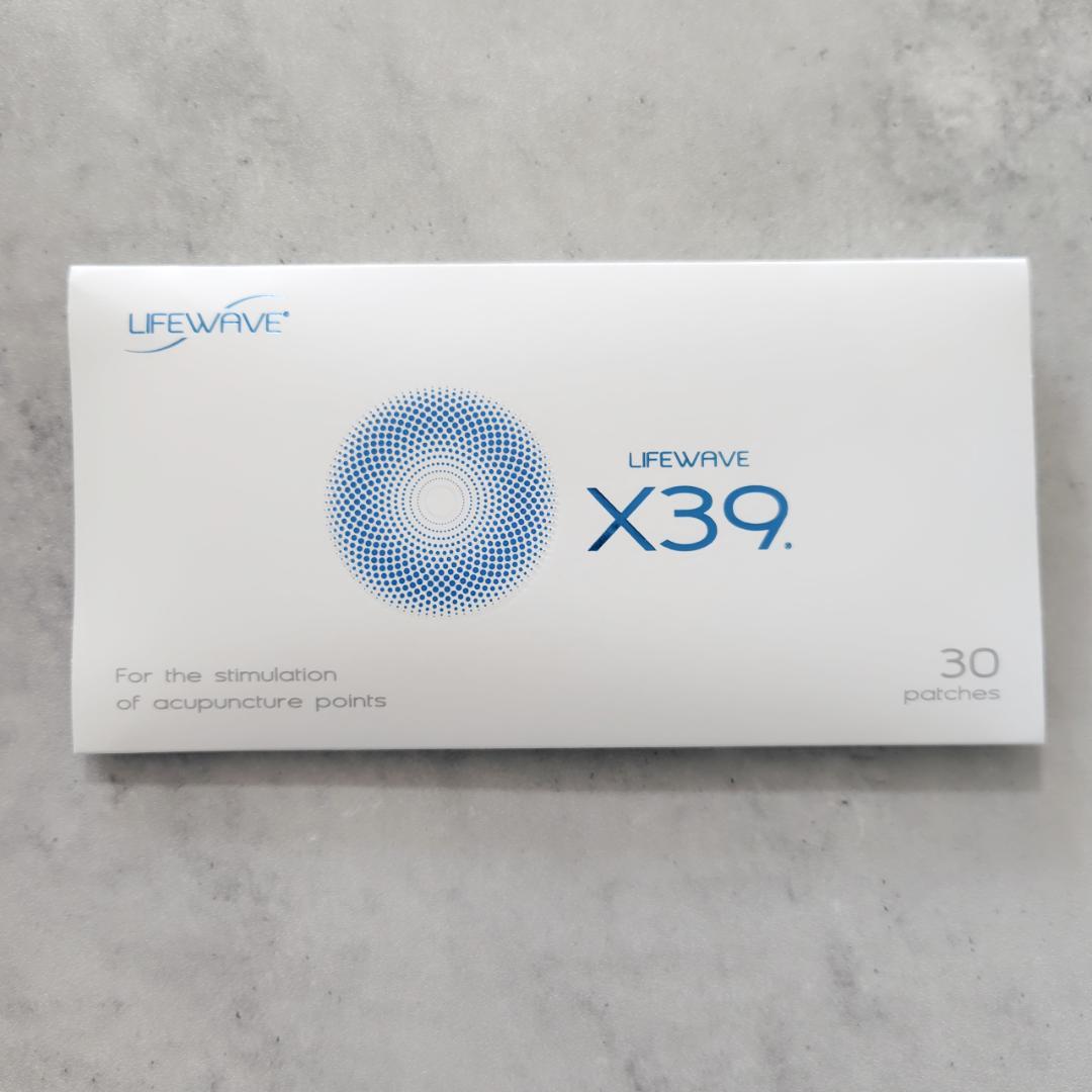 【新品】【未開封】X39　LIFEWAVE ライフウェーブ　30枚入りパッチ エックスサーティナイン ライフウェーブ X39 パッチシール 30枚 説明書