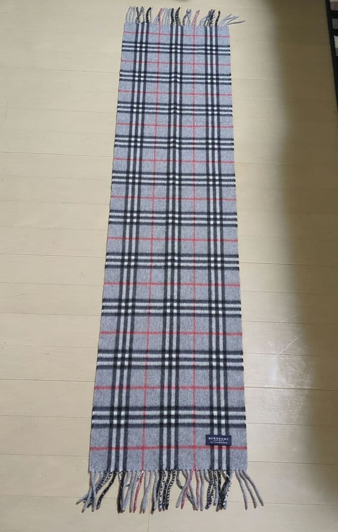 さくらさくさん専用【BURBERRY/バーバリー】チェック柄マフラー 楽天市場】BURBERRY バーバリー マフラー チェック カシミアスカーフ