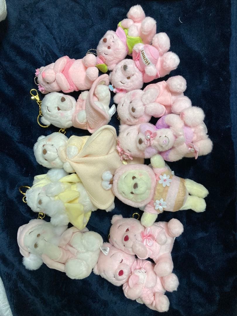 プーさん　ぬいぐるみキーホルダー　12体セット 楽器を演奏するプーさん、ピグレット、イーヨー！東京ディズニーランド
